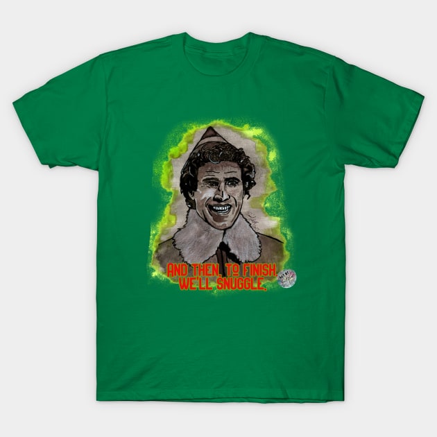 Buddy The Elf - Snuggle T-Shirt by BladeAvenger